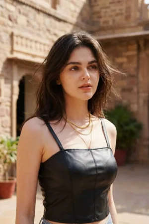 Leather Top
