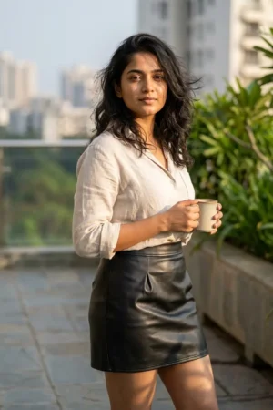 Leather Skirt